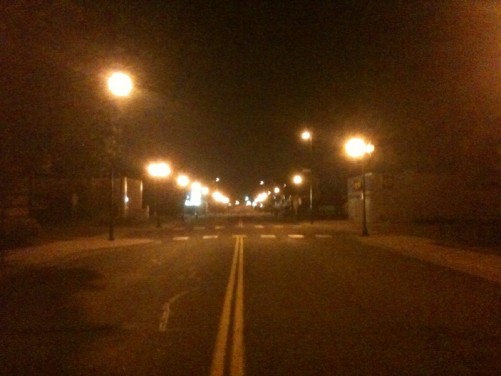 empty main street